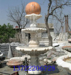 曲陽博越雕塑廠 專業批發高品質石雕噴泉與假山